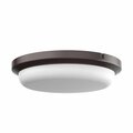 Afx Dean 11-in. LED Outdoor Flush Mount - Bronze DEAW11LAJENBZ